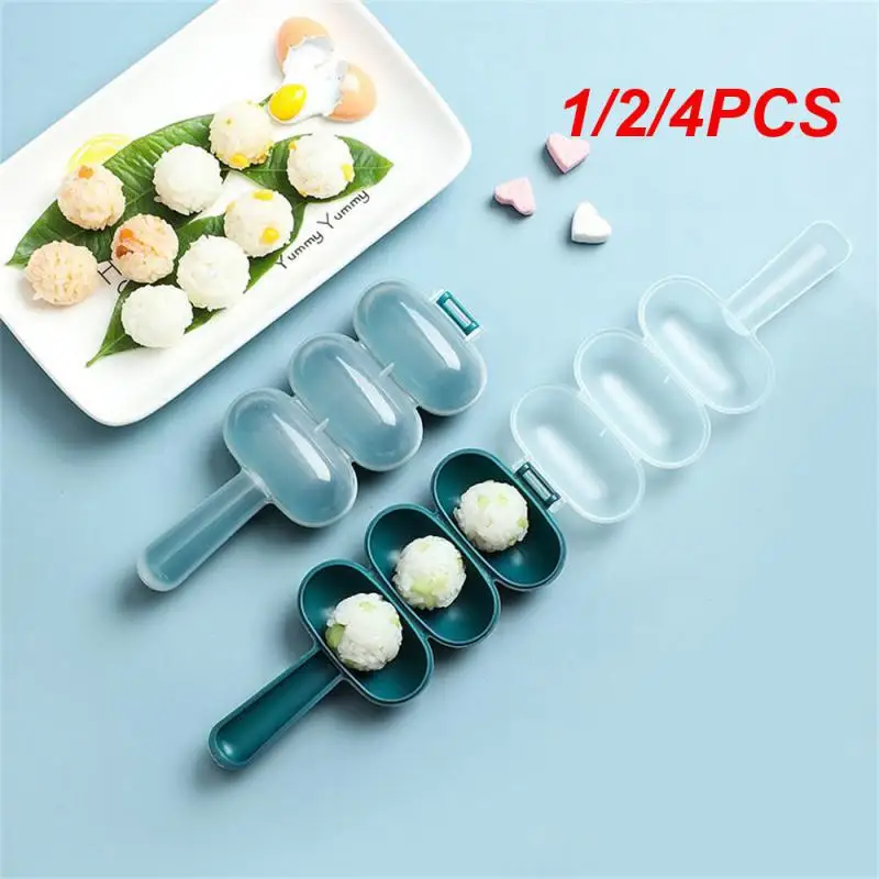 1/2/4PCS Creativity Rice Ball Molds Sushi Mold Maker Sushi Maker Rice Mold For Children's Rice Production 6.89*2.76*1.18