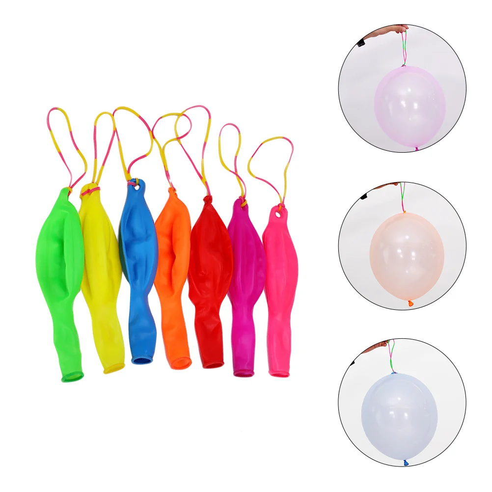 

50Pcs Punch Balloon Latex Slap Ball Random Party Bag Fillers Hand Pat Balloons Birthday Decorations Party Supplies