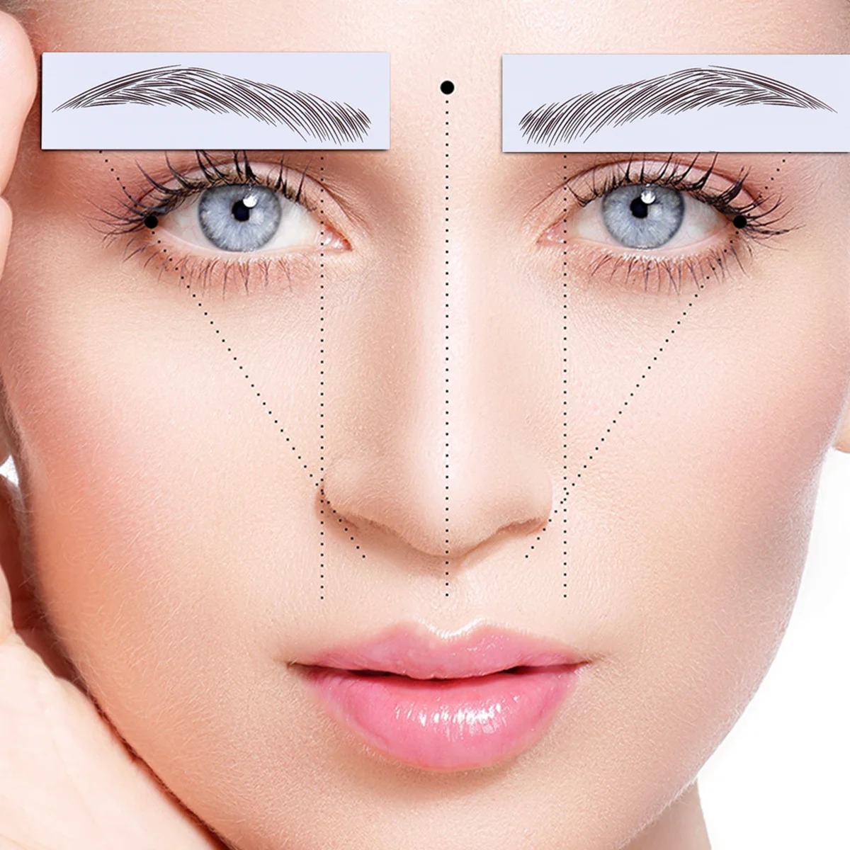 4Pcs 6D Hair-Like E… - image