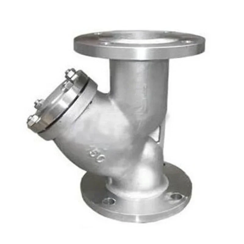 Factory wholesale price DN15~DN250 Stainless Steel 304 Flange Y-Strainer, dn100 Y type Flange Strainer