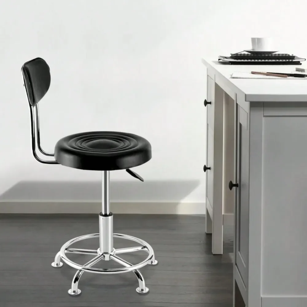 

office chairs computer chairLINSIE Work Shop Stool Swivel Chair, Hydraulic High Barber Cutting Stools Black Adjustable Height Ba