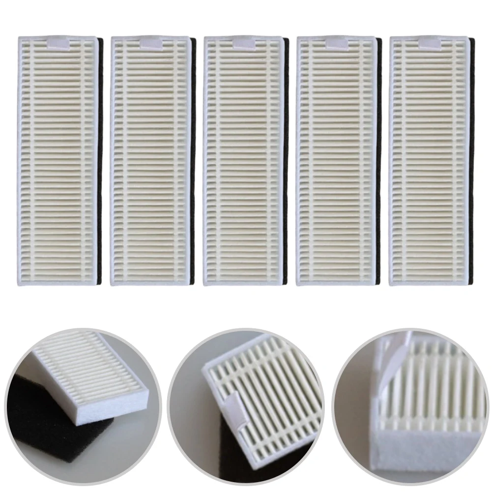 للمكنسة الكهربائية الروبوتية Unier UR1 مكنسة كهربائية روبوتية 5 قطع مرشحات قابلة للغسل والاستبدال #1