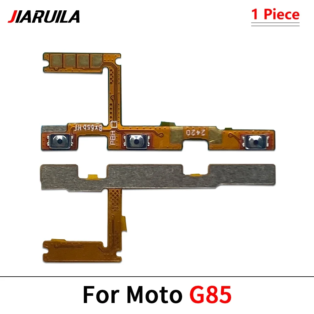 Volume Button Power Switch On Off Button Flex Cable For Motorola Moto G05 G15 G35 G45 G55 G75 G85 G06 G56 G86 G96 G17 5G