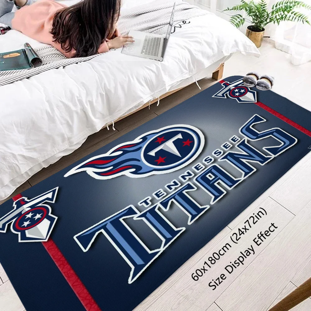 Tennessee TitanS Bedrooom Carpet for Kitchen Mat for Hallway on the Floor Mat Room Rug Bathroom Mats Room Decorating Items Home