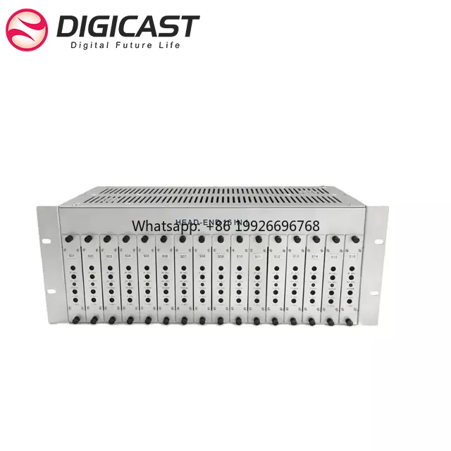 

DMB-6100F 24 AV Channel Modules CATV Fixed and Agile Modulator Cable TV Analog Modulator factory
