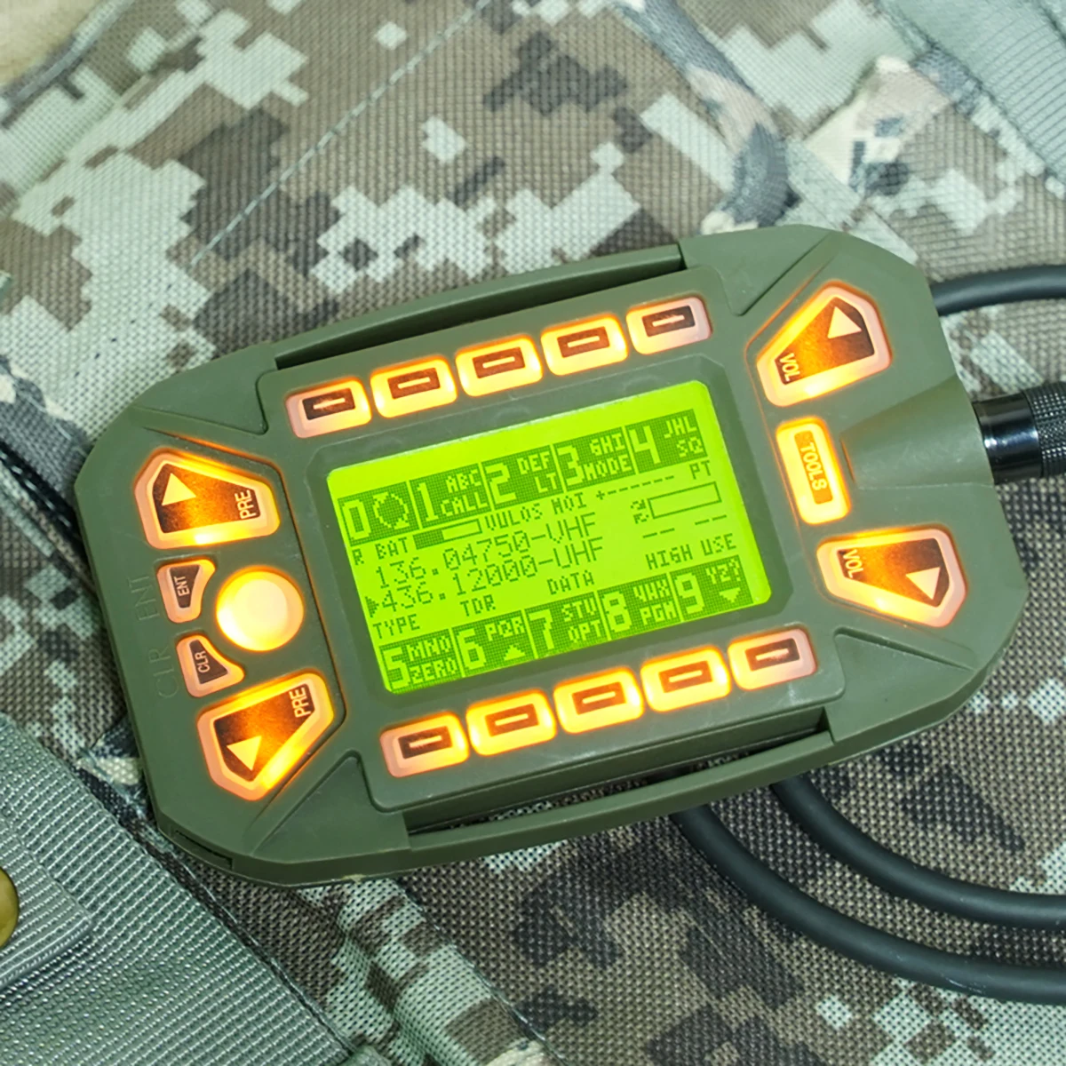 Professional Full Band Encryption KDU Controller GPS Handheld Radio Walkie Talkies