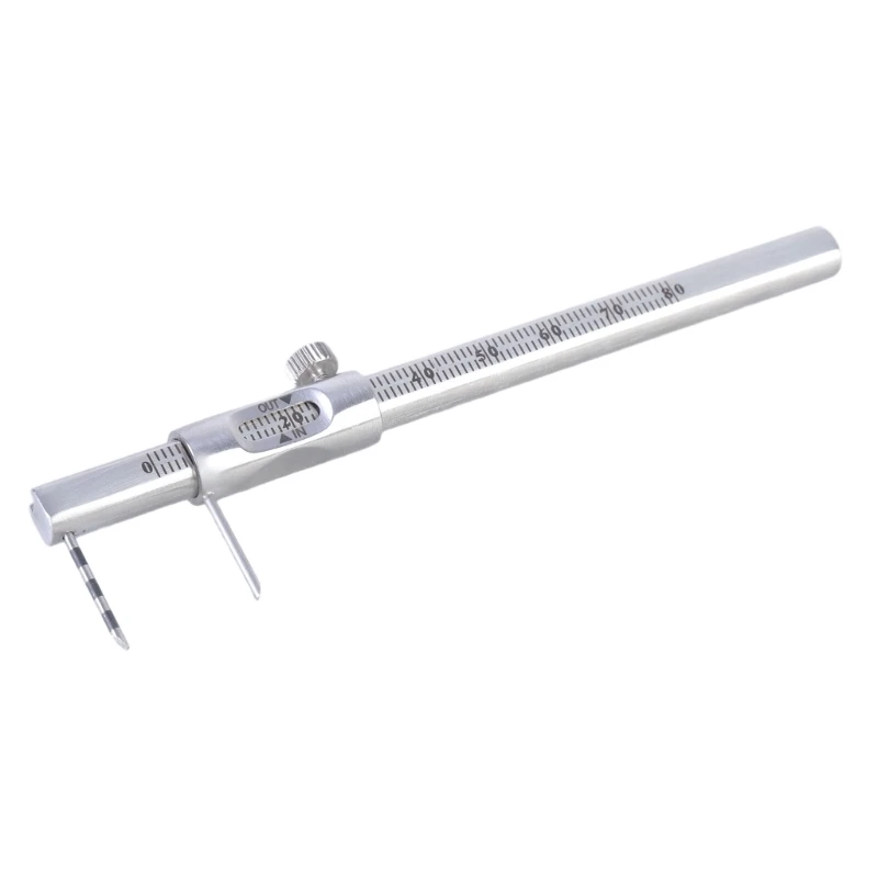 Dental Implant Measurement Caliper Rustproof Dental Tool for Surgical Accuracy