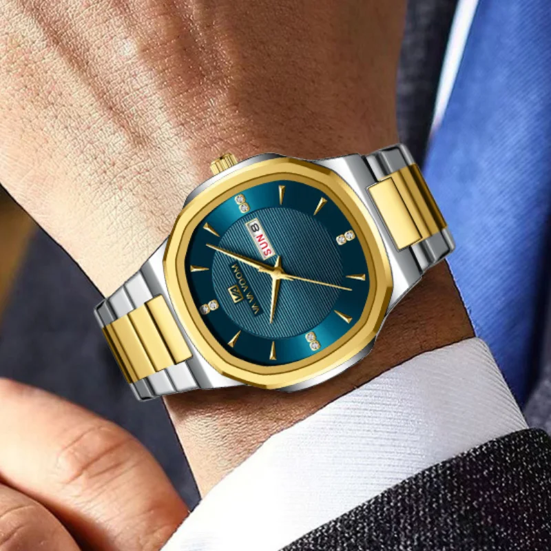 

Новый лучший бренд класса люкс модные дайверские часы мужские 30ATM водонепроницаемые часы с датой спортивные часы мужские кварцевые наручные часы Relogio Masculino