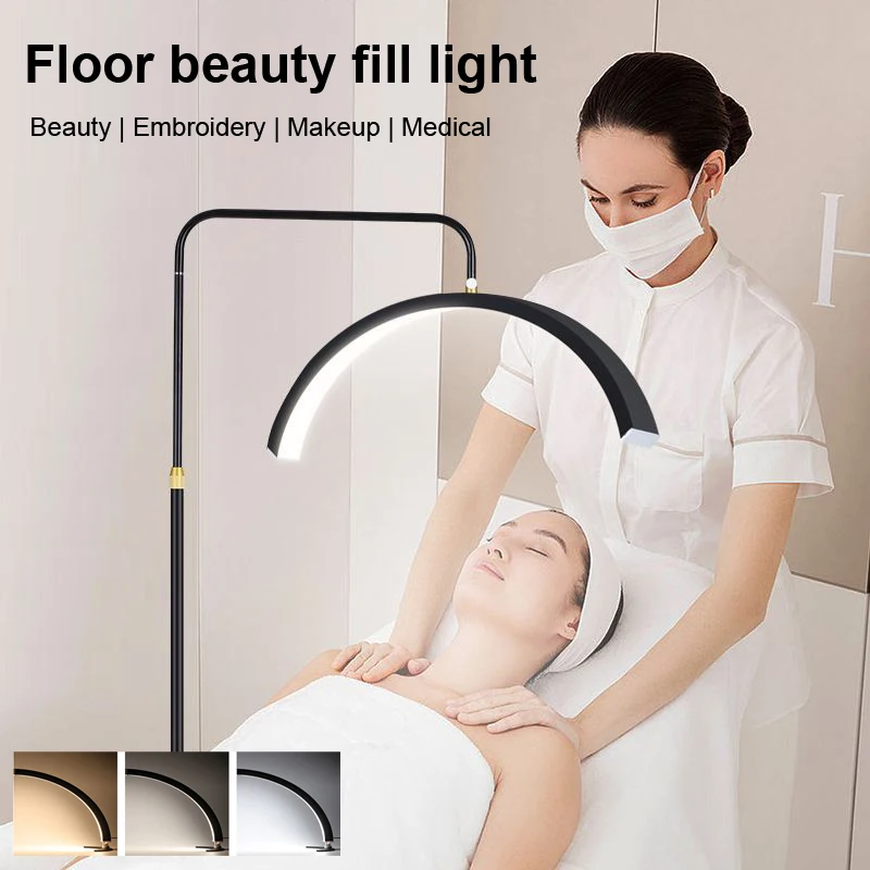 U-shaped tattoo beauty lamp makeup nail eyelash tattoo fill light adjustable eye freckle tattoo work lamp beauty health lamp