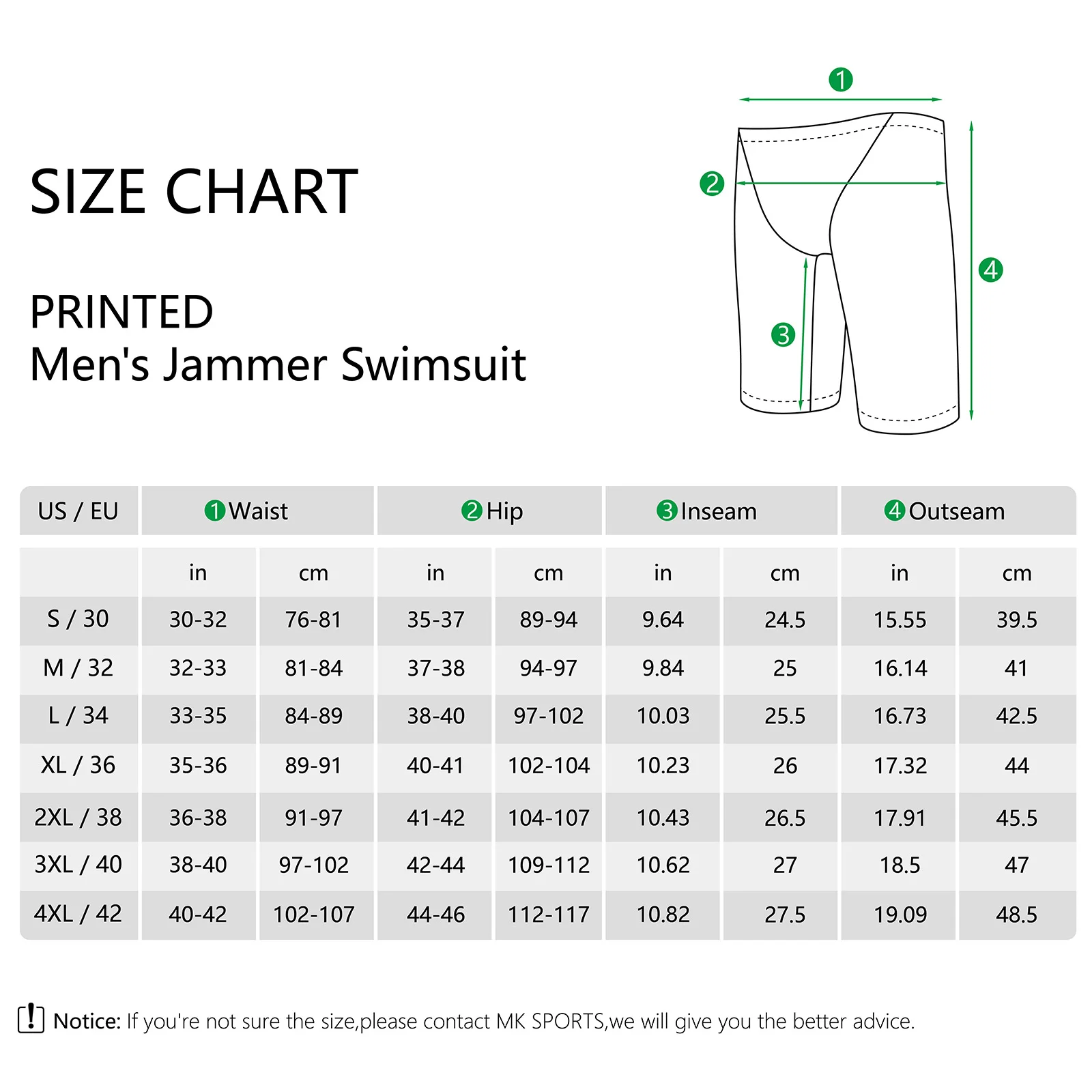 MY KILOMETRE Mens Swimsuit Jammer Endurance Athletic Training Swimsuit Racing Swimming Trunks Shorts Swimwear Men Swim Jammers