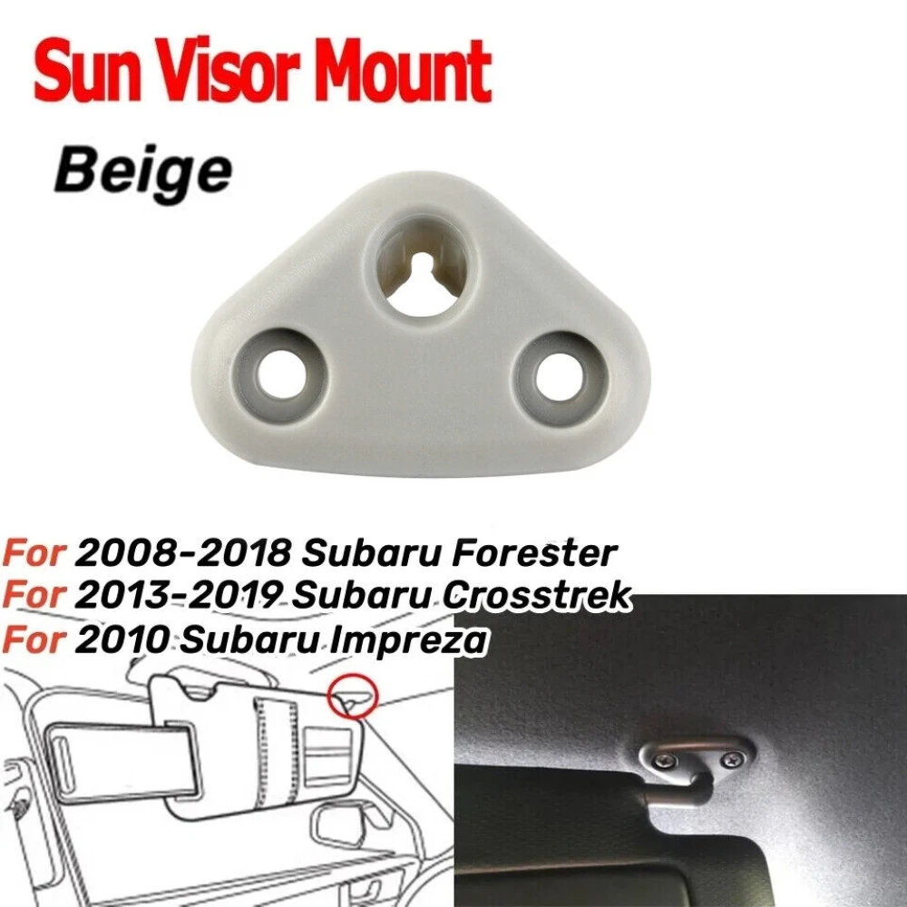 1/2 pçs base de montagem pára-sol adequado para subaru forester impreza crosstrek pára-sol subestrutura fixa