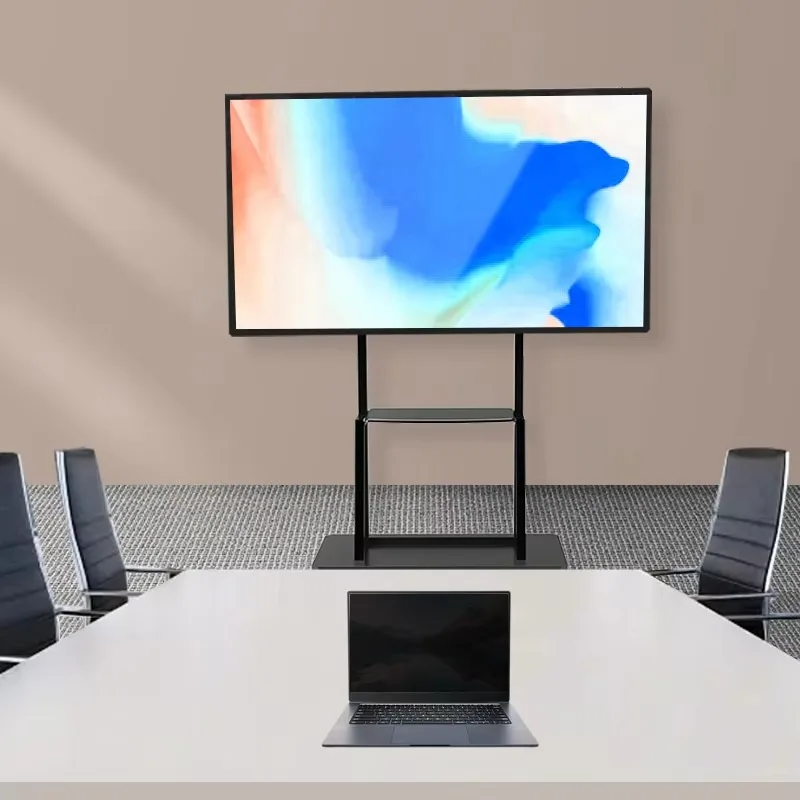 2026 Black Public TV Floor Stand / Rack / Bracket For LCD/LED Display