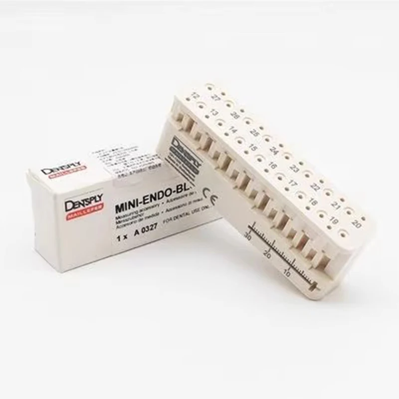 

Professional Dental Root Canal Measuring Block – Genuine DENTSPLY Original