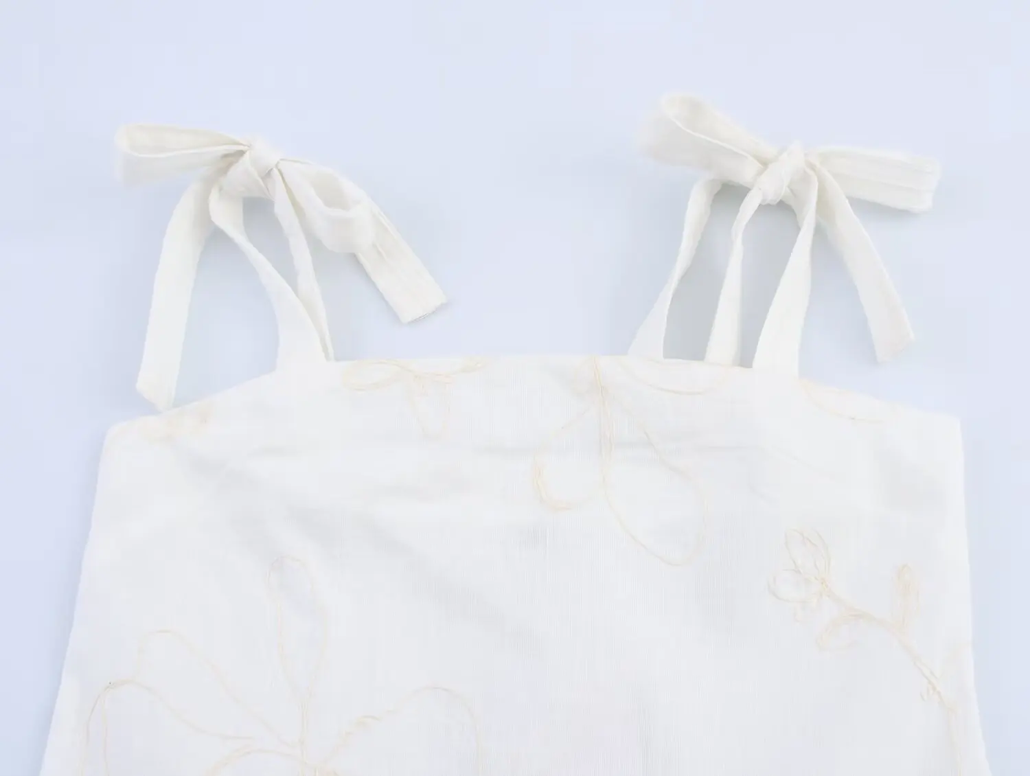 2025 spring new national trend style new Chinese-style heavy industry embroidered suspender top