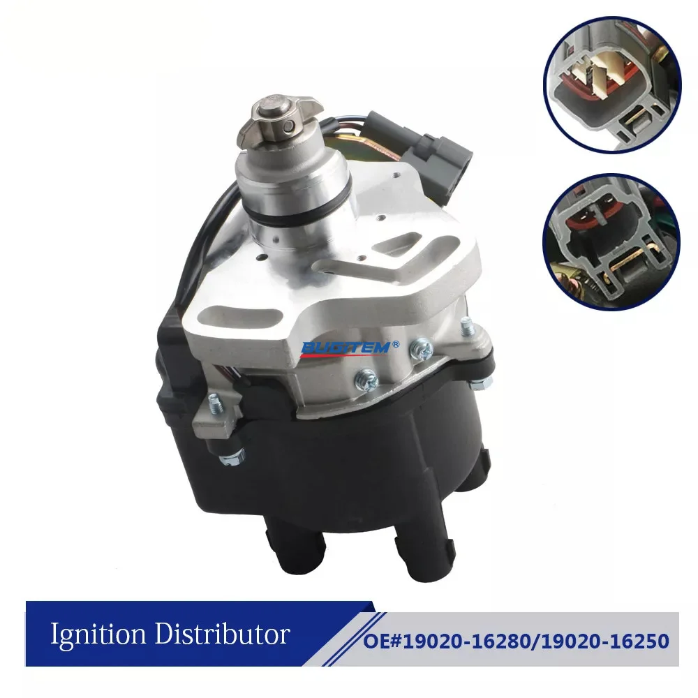 

1PCS Ignition Distributor 19020-16280 19020-16250 Compatible with Toyota Corolla Celica L4 1.8L 1993 1994 1995 1902016250