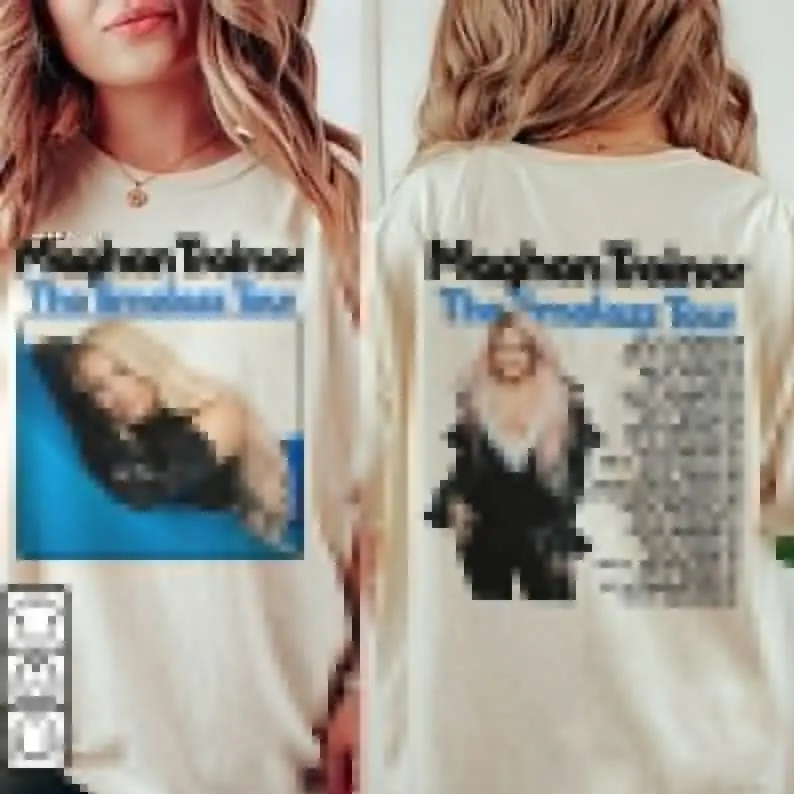 HOTT BlvckStyle 2Side Meghan Trainor The Timeless Tour 2024 Shirt