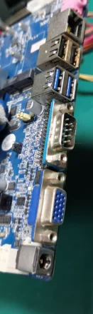 For OMW-C1802P industrial control main board J1800 processor, Gigabit wired network card with cooling fan