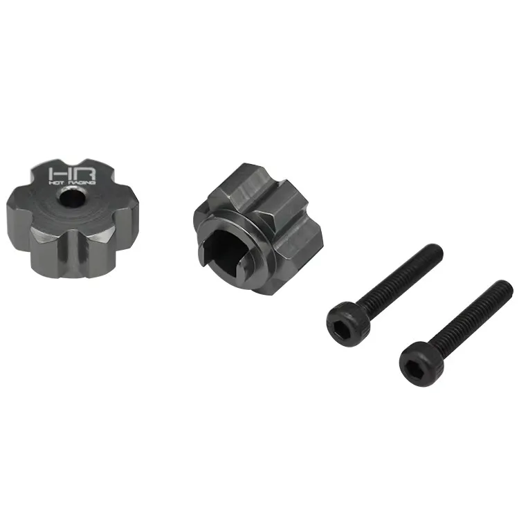 

Hot Racing aluminum rear 12mm clamping wheel hexes for Tamiya T3-01 Series