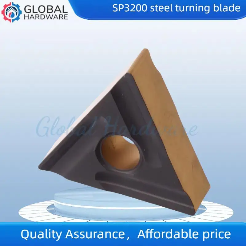 

TNMG160404L-LS SP3200 токарная вставка для стали отрицательного типа подходит для обработки мягких стальных деталей, таких как абразивная сталь.