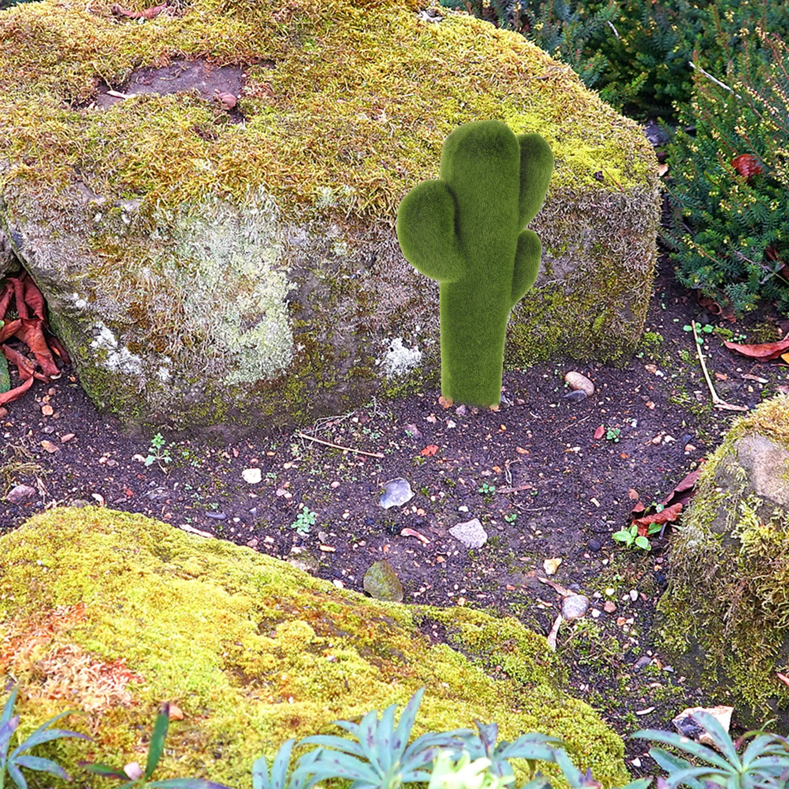 

Artificial Decor For Crafts Faux Moss Cactus Fake Moss For Fake Plants Outdoor Diy Showcase Craft Decor