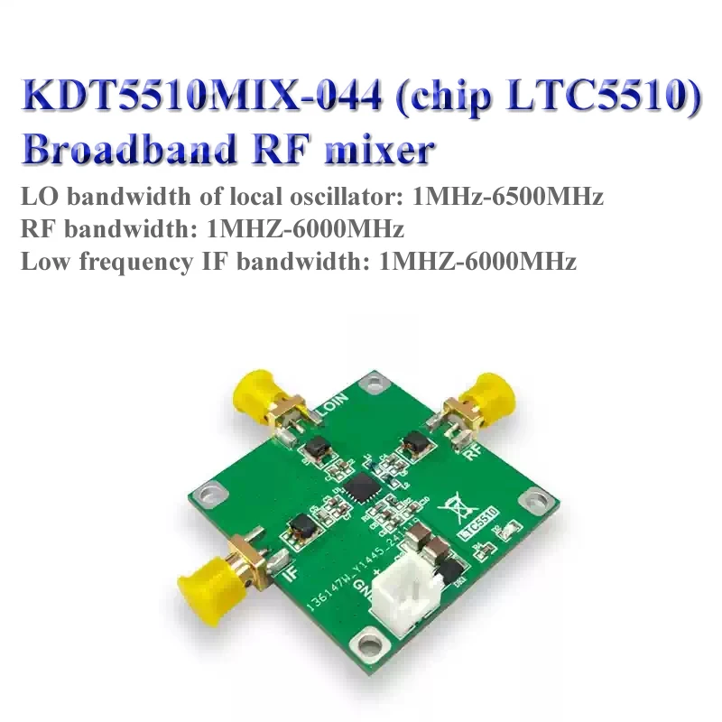 LTC5510 Mixer Module 1MHz-6GHz RF Downconverter High Linearity