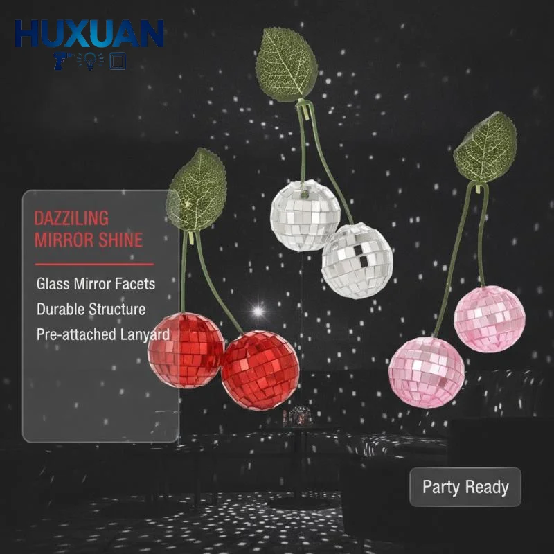 Birthday Party Decor Balls Unique Cherry Disco Balls Mirror Glass For Home Party Decor