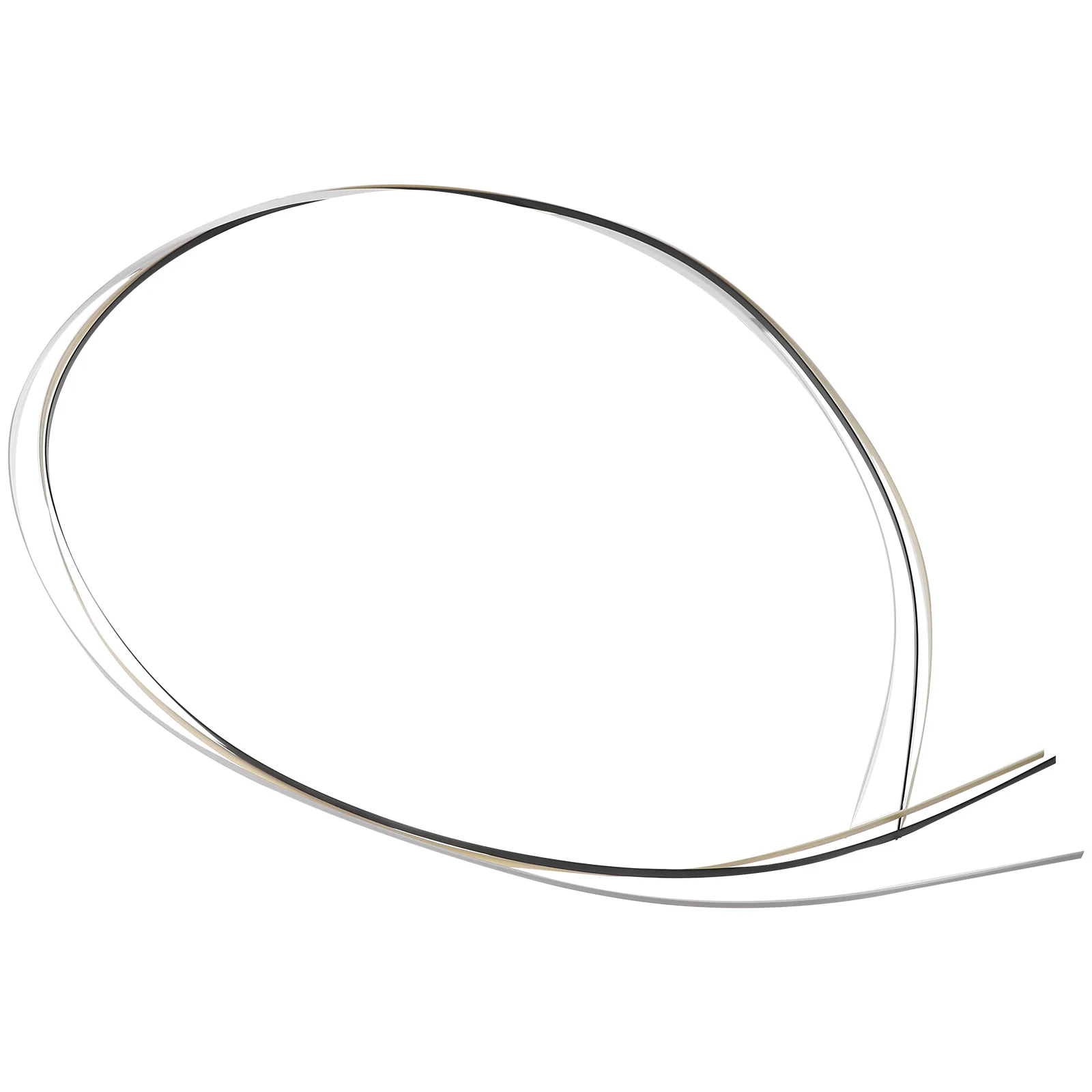 3pcs Guitar Binding Purfling Strips ABS Guitar Parts Accessories for Luthier Supplies guitar strakes guitar purfling