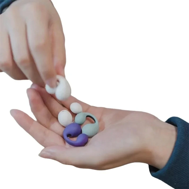 소니 Ambie 사운드 이어 커프용 실리콘 이어폰 케이스 AM-TW01 이어 패드 이어 캡 이어폰 커버 팁 이어팁 이어 버드 컵