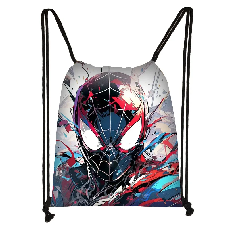 Marvel Comics Spider-Man Bello sacchetto portatile con coulisse piccolo regalo