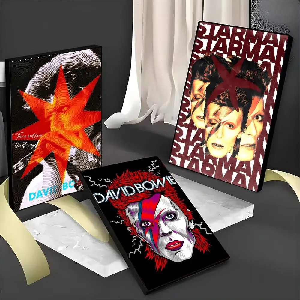 Retro Singer D-David B-Bowie Poster PC Hot Poster Art HD Canvas AAA Advanced Aesthetic Printing Paper Wall Art For Living Room H