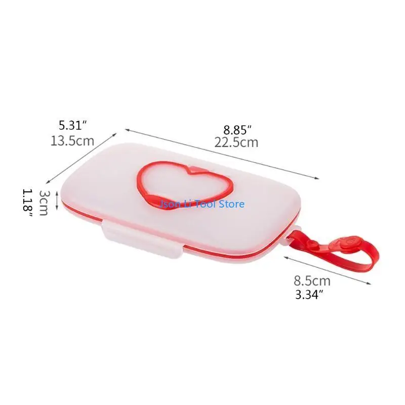 Y08D Baby Wipe Trình phân phối động có thể nạp lại hộp ướt hộp chứa hộp đựng du lịch có thể sử dụng lại để lưu trữ trường hợp