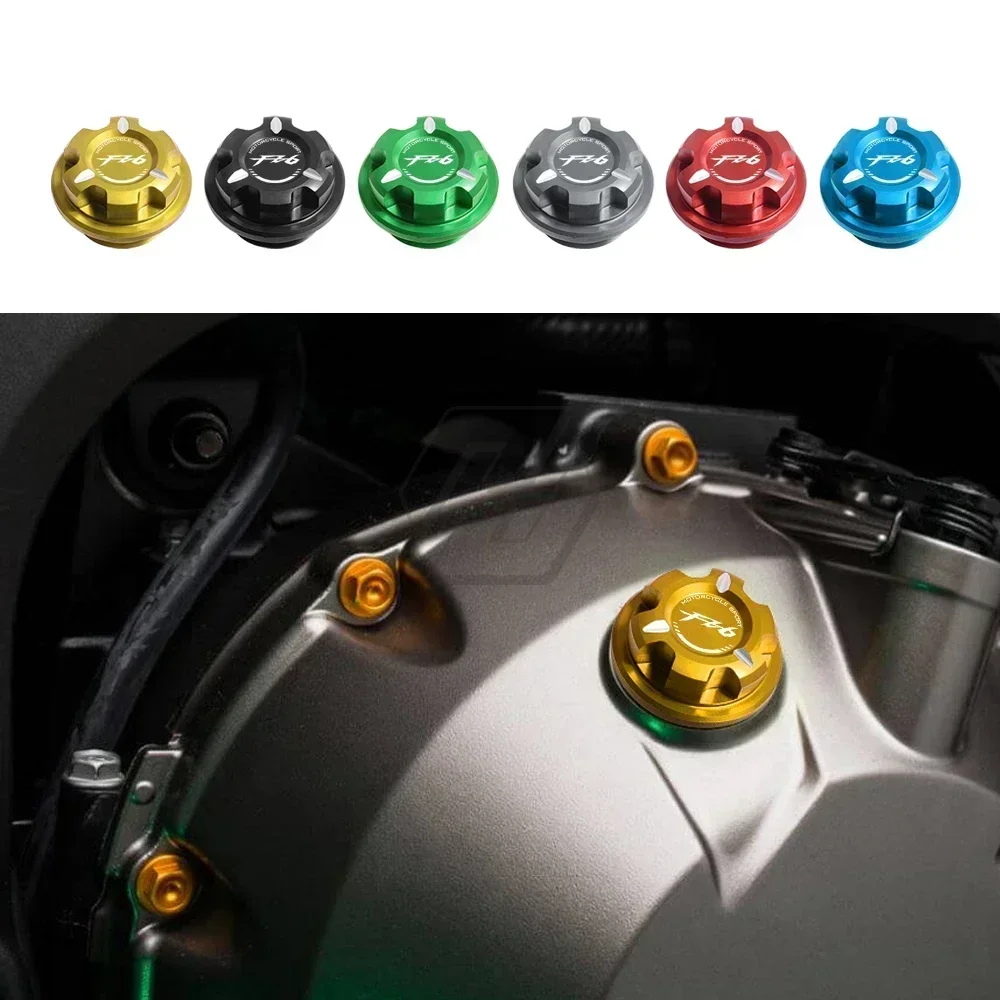 

For Yamaha FZ6 Fazer 2004-2006 Motorcycle Engine Oil Cap Bolt Screw Filler Cover