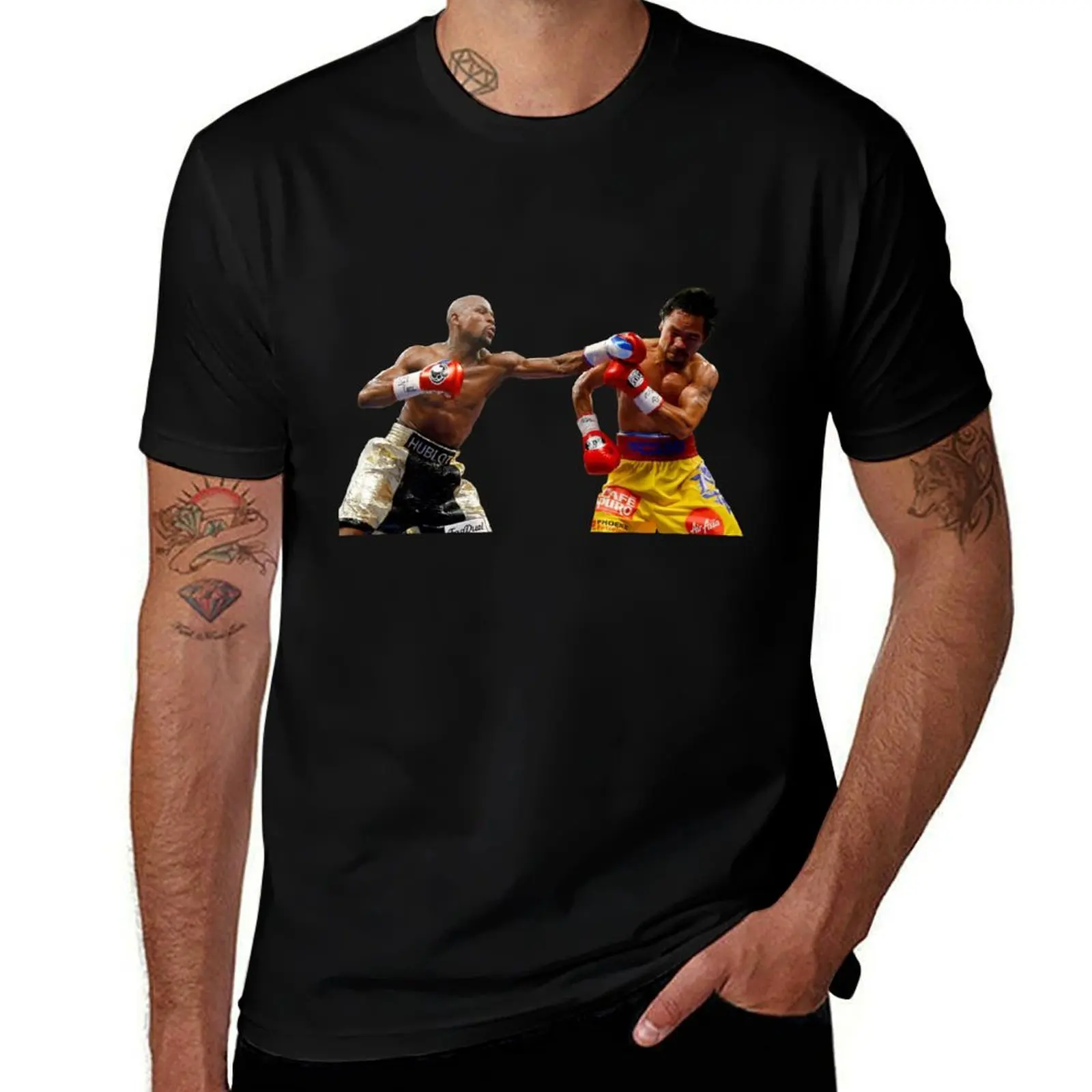 

Manny Boxing Pacquiao MayPac Mayweather Floyd T-Shirt Halloween Casual T-Shirt