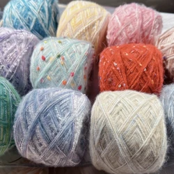 Mixed Thread Handmade Wool Specialty Knitting Doll Hat DIY Stick Needle Crochet Thread Designer Sewing Sweater Scarf Accessories