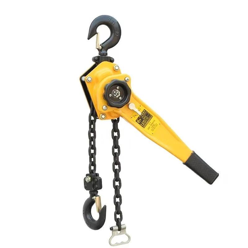 Hand cranked hoist, hand tensioner, lifting hand cranked hoist, manual traction hoist 0.75T/1T