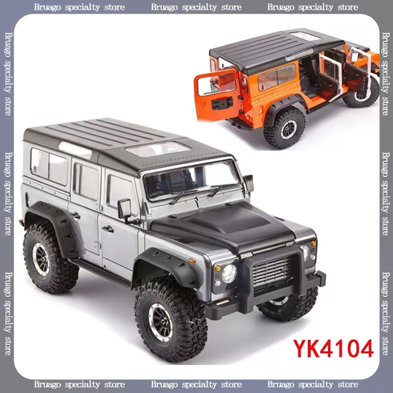

YK4104 масштаб 1/10, электрический внедорожник с дистанционным управлением, двухскоростной альпинистский индексный замок, радиоуправляемый автомобиль, твердый корпус, подарок