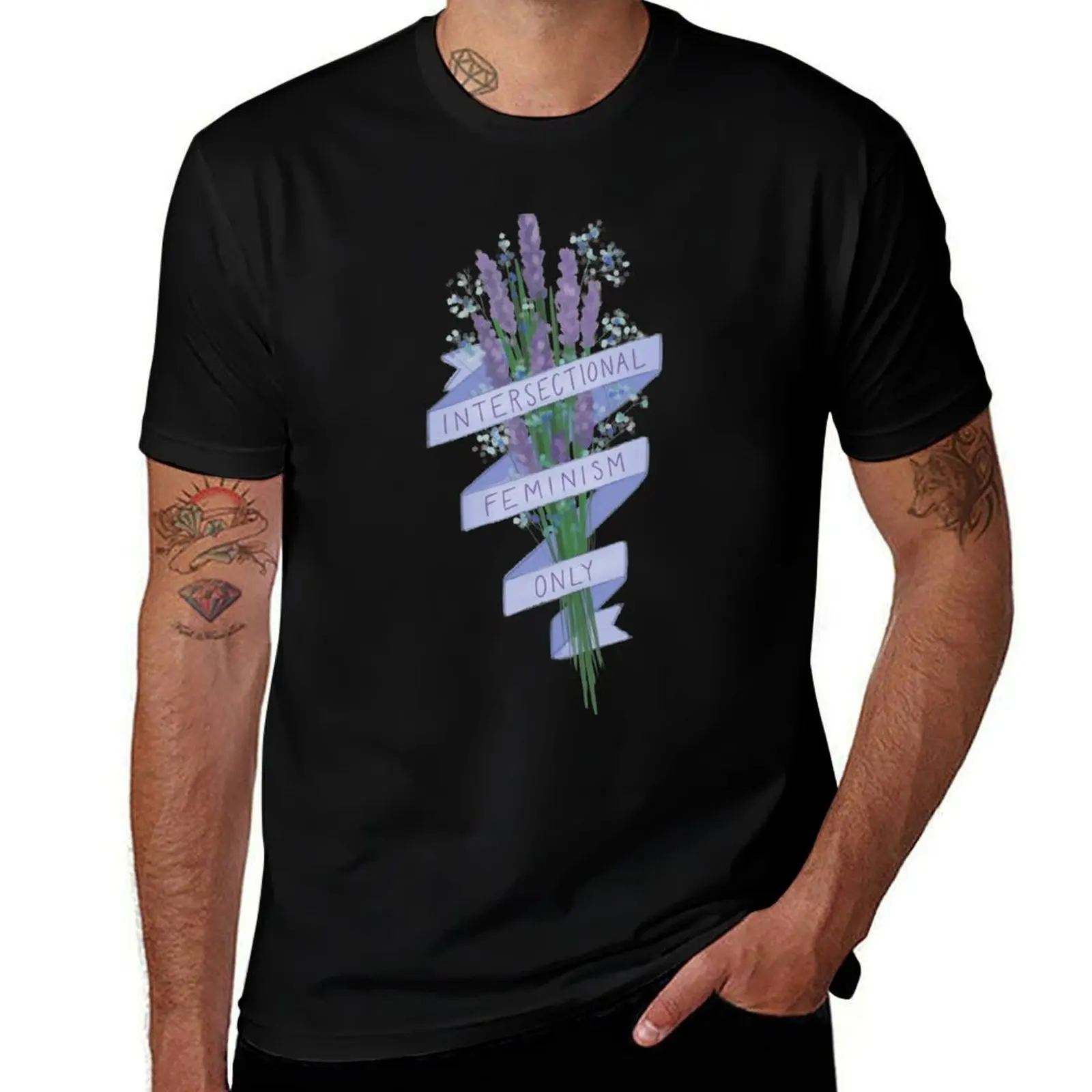 Intersectional Feminism Only T-Shirt man t shirt graphic T-Shirt