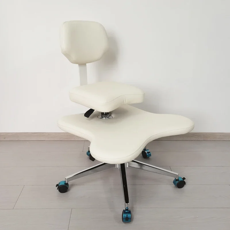 Ergonomic Monkey Stool Seat with Lifting Platform Cushion That Can Be Raised or Lowered Kneeling & Cross-legged Chair