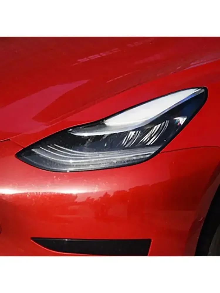Couvercle de phare Transparent pour Tesla modèle 3 Y 2019 2020 2021 2022, coque de phare en plexiglas, lentille de remplacement originale