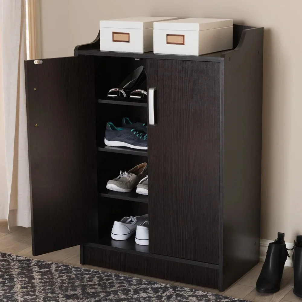 

Shoe Rack Space Saving Modern Wenge Brown Shoe Cabinet Free Shipping Shoe-shelf Shoes Organizer Shoemakers Furnitures Shoerack