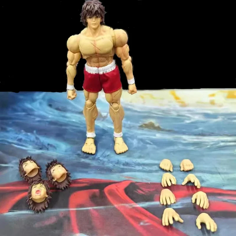 Baki Hanma Action Figure Ko St Storm Toys Baki Kibk 01 Son Of Ogre Anime Figures 1/12 Collectible Model Dolls Ko Toys Kids Gift