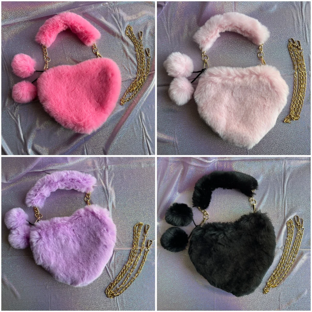 Thumbnail 4 - #90 Faux Fur Shoulder Bags Deals & Discounts