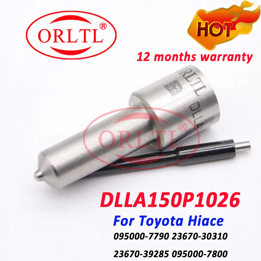 

New Diesel Injector Nozzle DLLA150P1026 Injection Parts Nozzle Nozzle DLLA 150P1026 DLLA 150 P1026 for Toyota Hiace 23670-30310