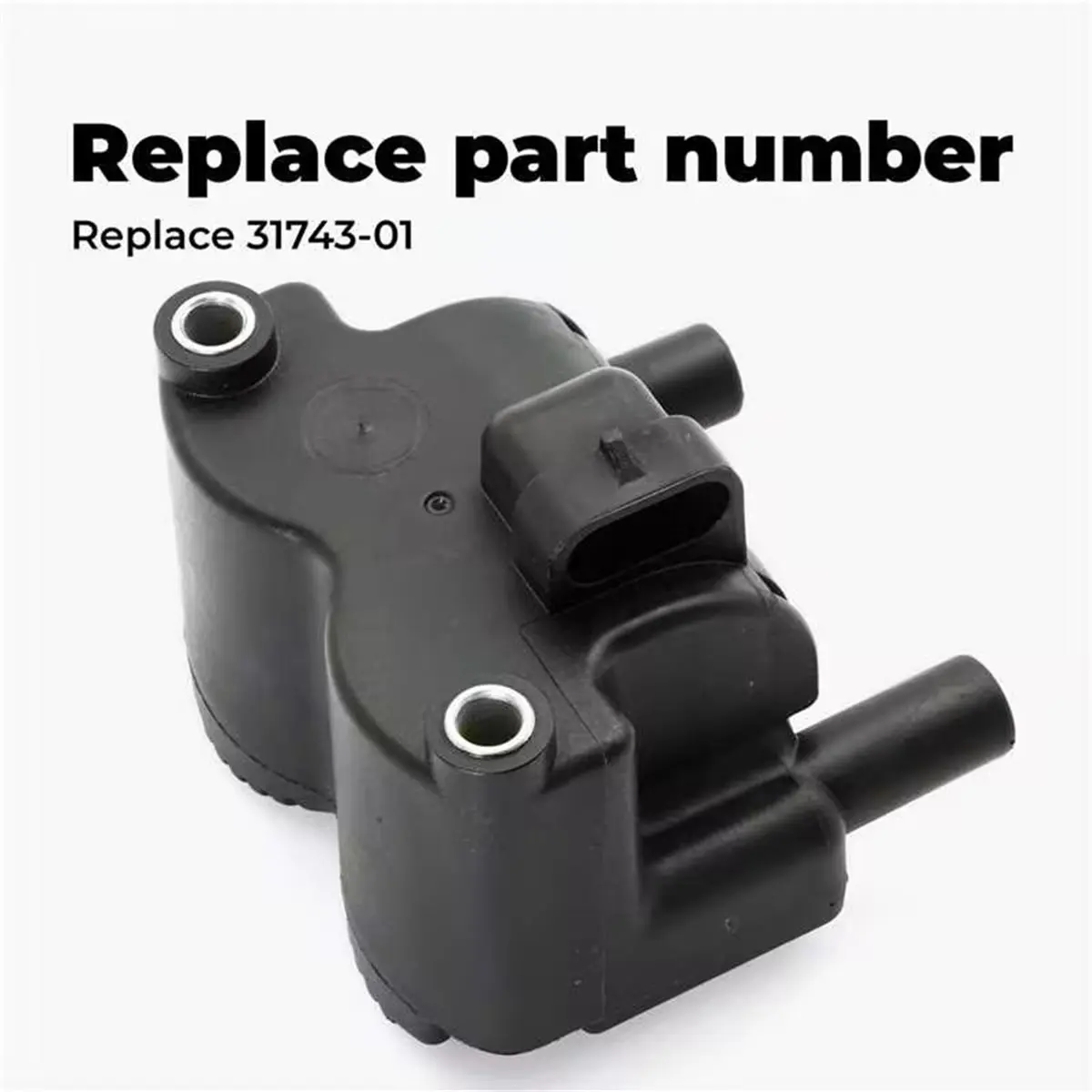 #74T (Black)Ignition Coil 31743-01 for Harley Davidson Softail Dyna Touring,Motorbikes Accessories