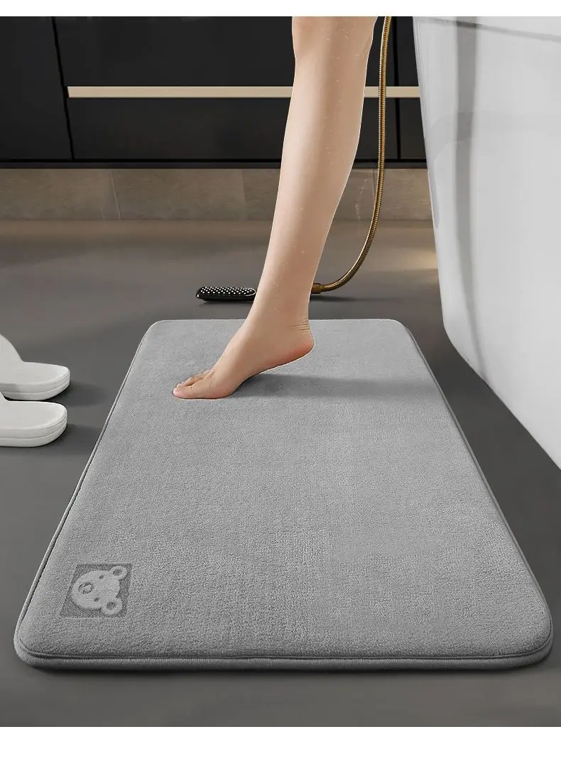 

Home Bath Mat Super Absorbent Bathroom Carpets Rugs
