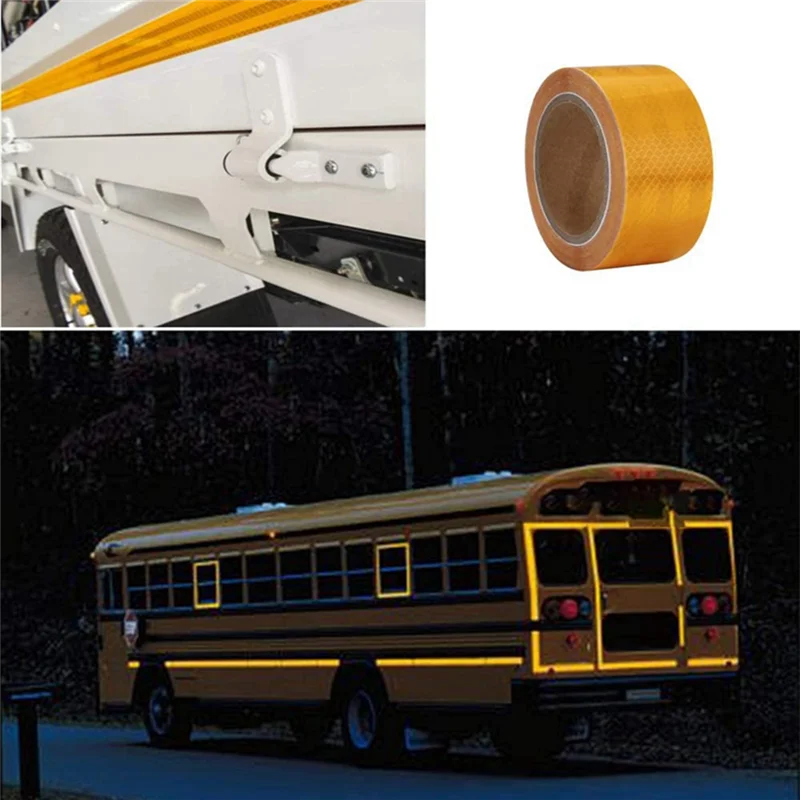 

A21F-Reflective Tape, 20Mx5cm Reflector Tape Waterproof Outdoor, Self-Adhesive Safety Tape For Car Truck Motor