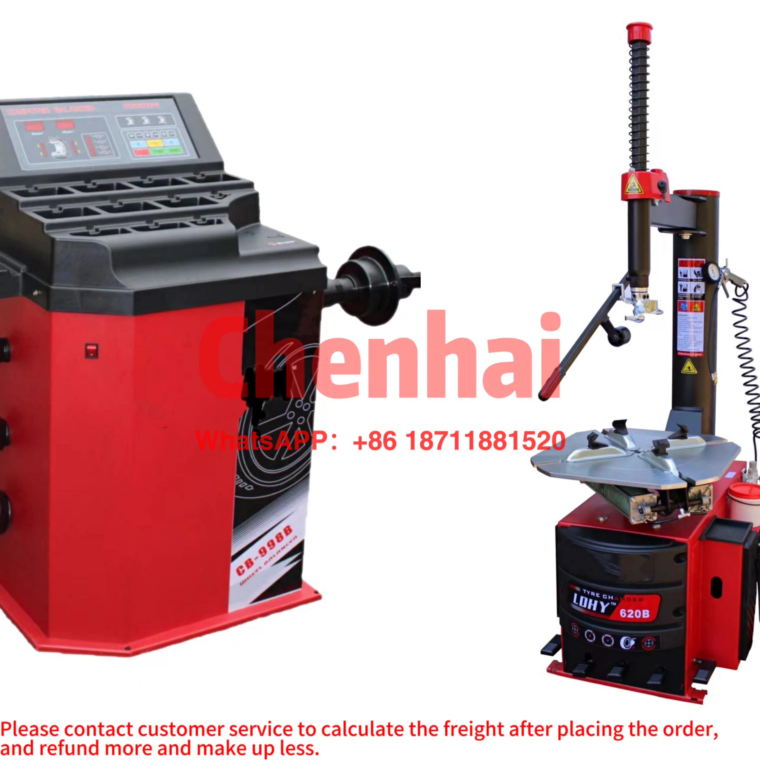 

tyre changer machine and wheel balancer combination