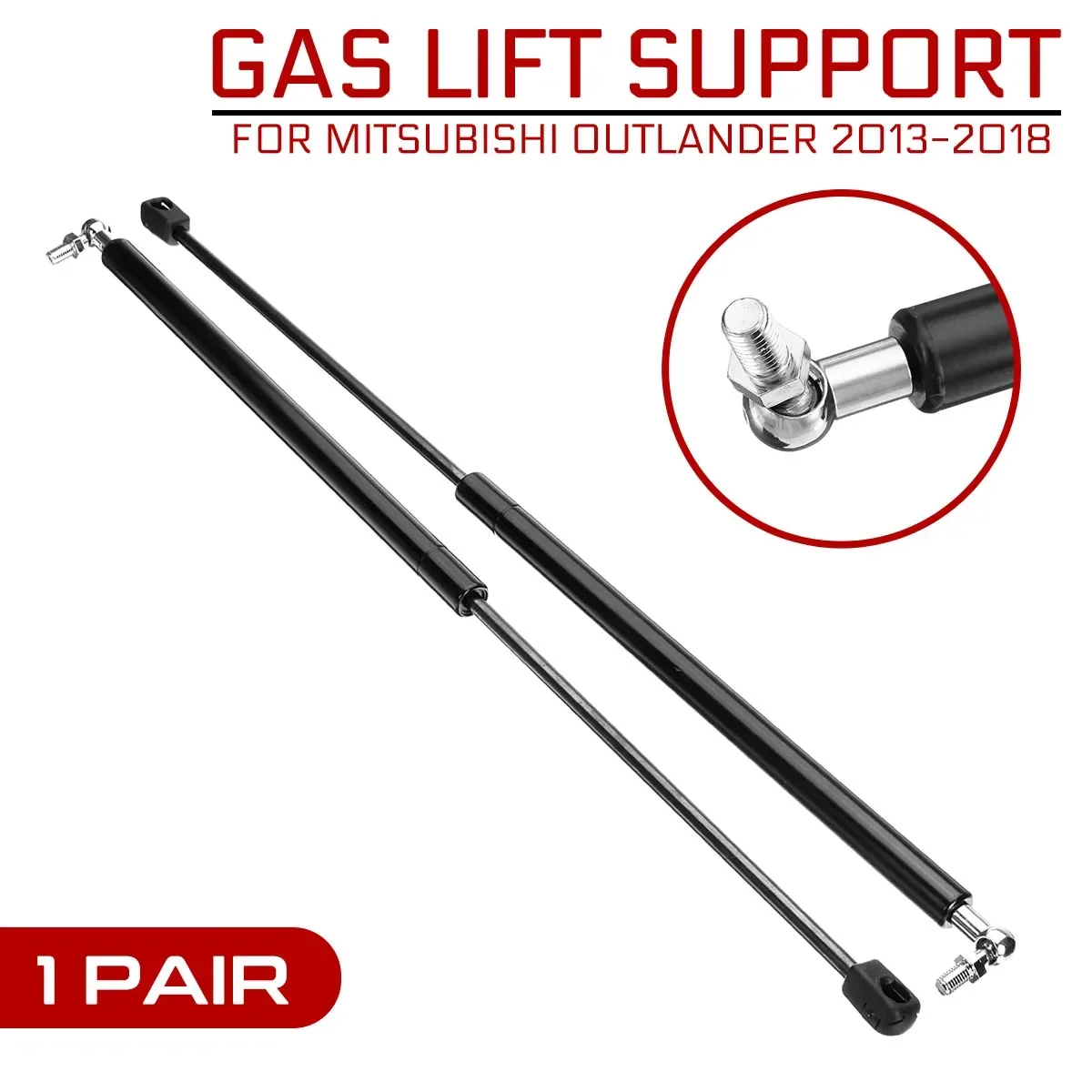 Front Engine Cover Bonnet Hood Shock Lift Struts Bar Support Arm Gas Hydraulic For Mitsubishi Outlander 2013 2014 2015 2016-2018