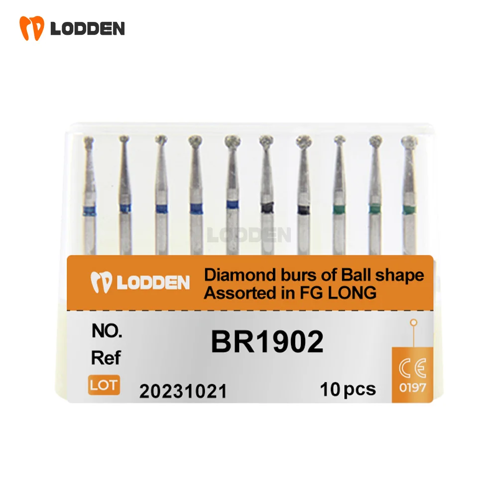 5pcs FG Surgical Dental Diamond Burs BR-X31 BR-X40 XL Drill 1.6mm for High Speed Stomatology Department Dentistry Grinding Tools