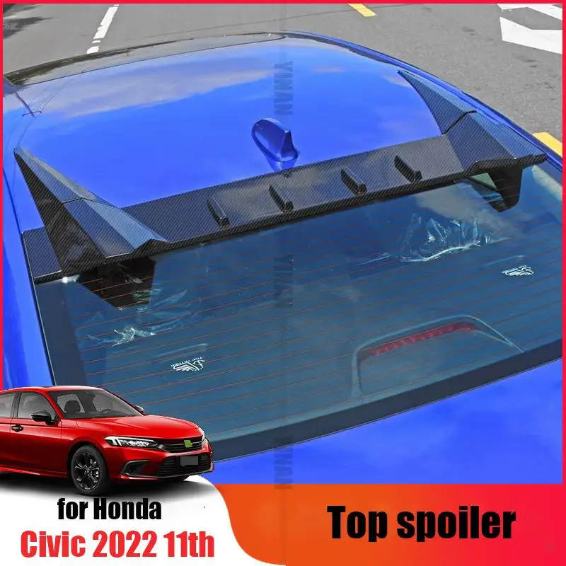 

for Honda Civic 2022 11th new model accessories roof modification ABS upgrade sports spoiler exterior new Honda Civic 2022